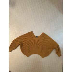Neely Sweater V-neck size extra small mustard yellow